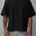 Shaka Wear Black Cropped tee