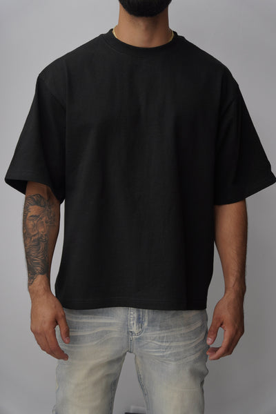 Shaka Wear Black Cropped tee