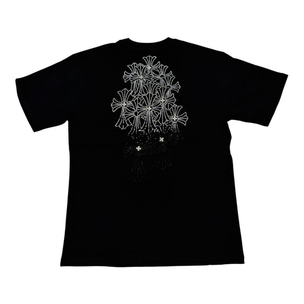 Chrome Heart Custom Stones Black Tee