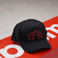 Amiri “Star” Black Red Outline Cap