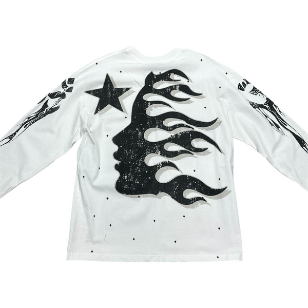Hellstar Long Sleeve White