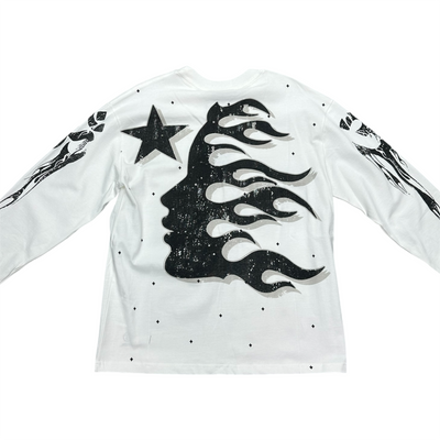 Hellstar Long Sleeve White