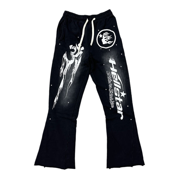Hellstar Black Flare sweatPants