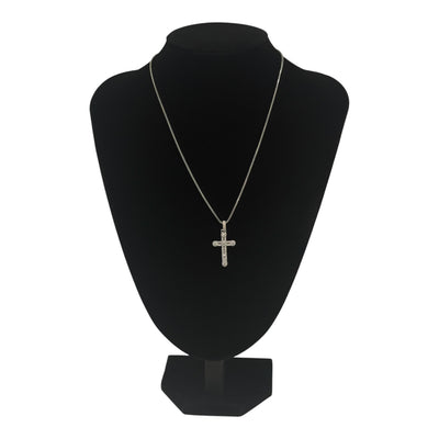 Diamond Small Cross Pendant (Includes Chain)