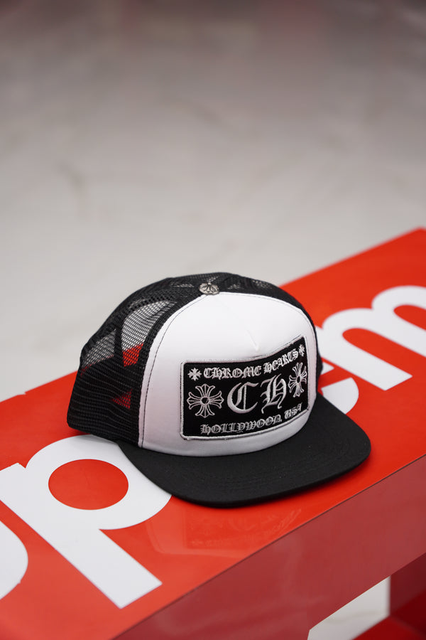 Chrome Heart White/Black Cap