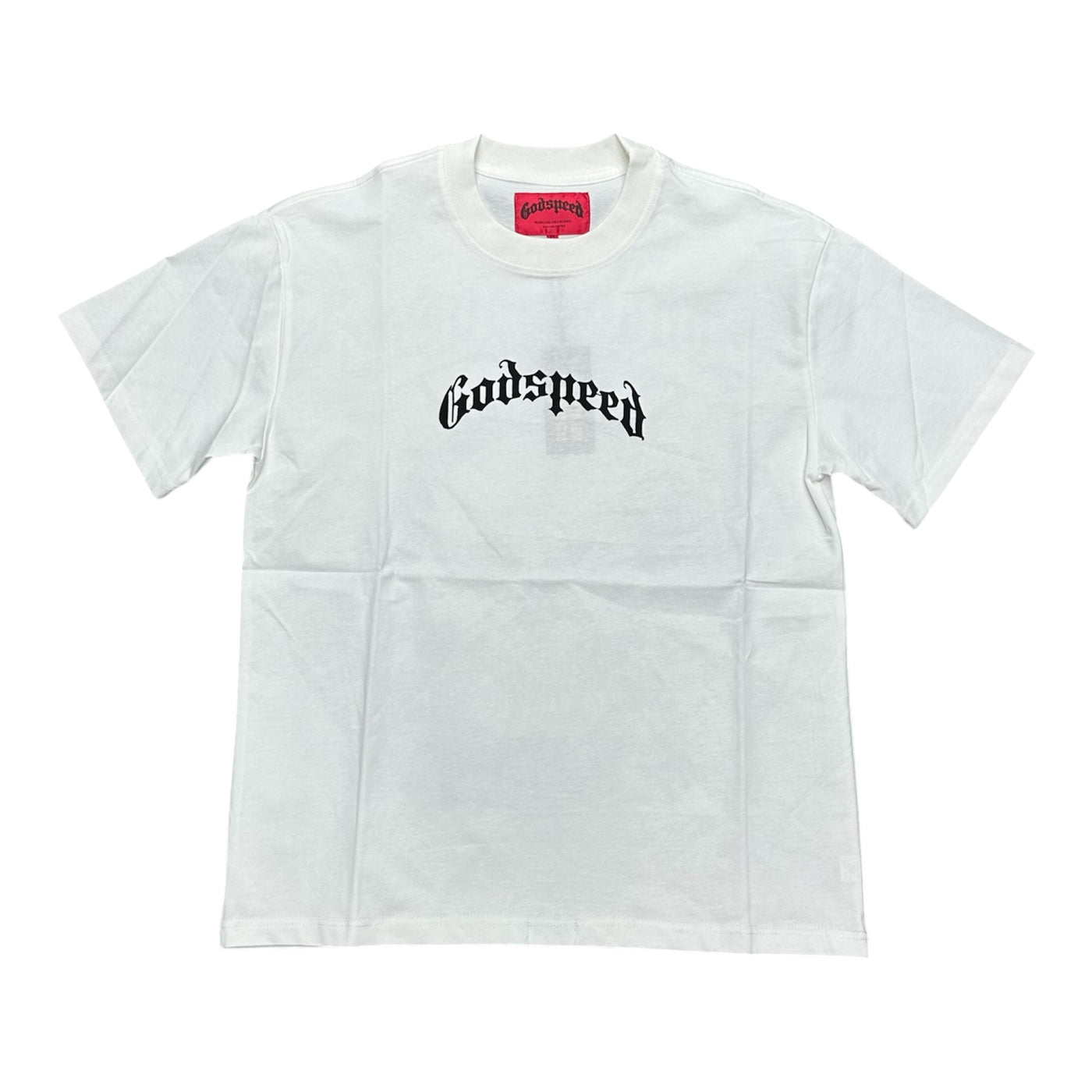 Godspeed skull white tee