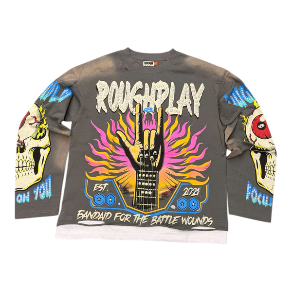 Rough Play “Hand Guitar” Longsleeve Tee