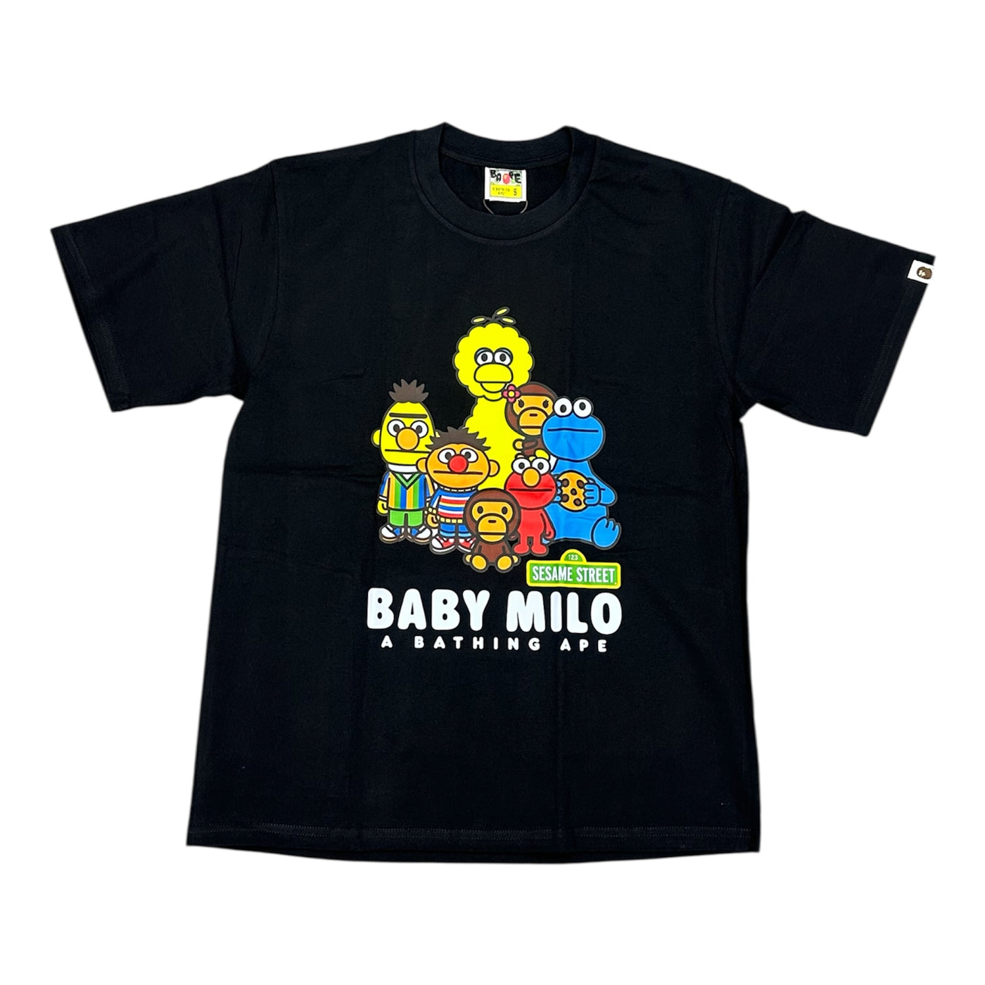 Bape Sesame Street Black Tee