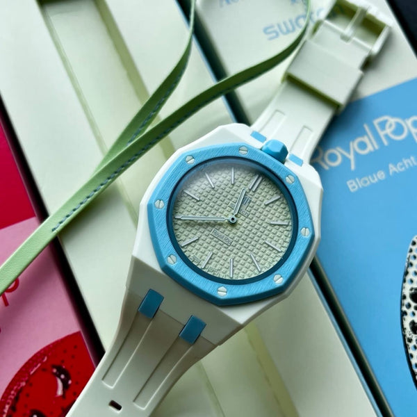 Swatch AP “ Blaue Acht “ Royal Pop Bundle 1.1