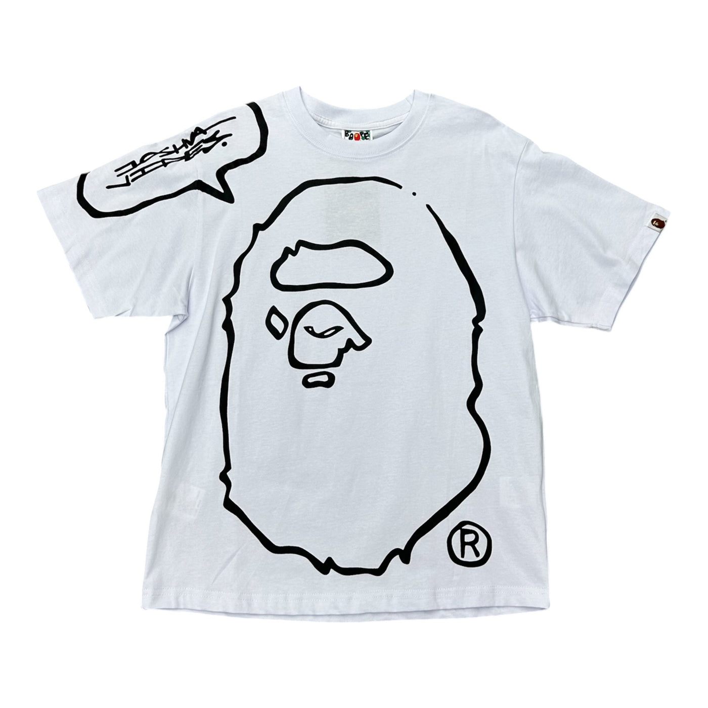 Bape Tee Black/White