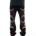 Star Rhinestone Flared Vicious Jean