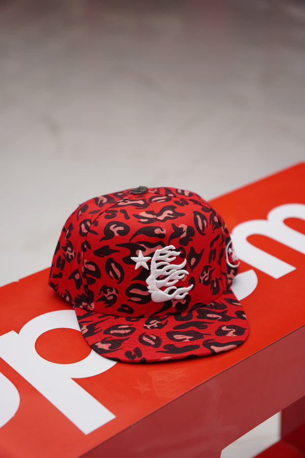 Hellstar “Leopard Skin” Red Cap