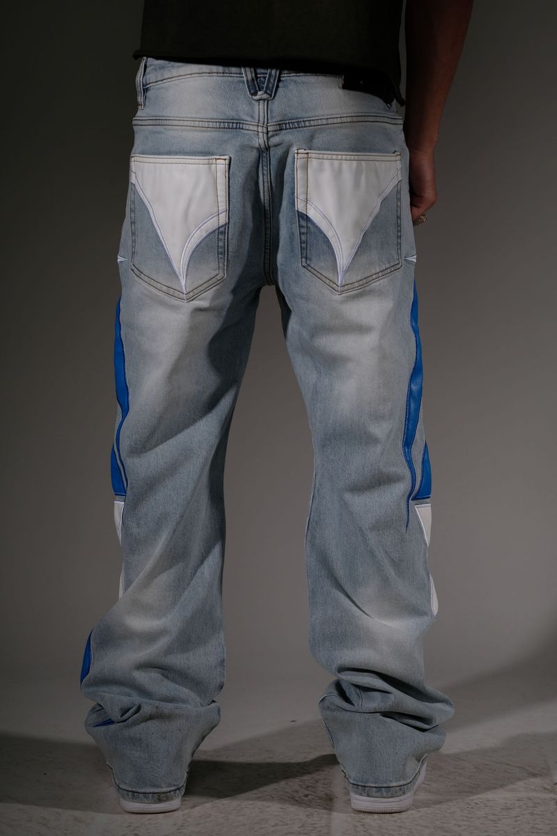 Vicious Falling Star Blue Jean