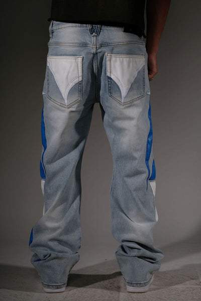 Vicious Falling Star Blue Jean