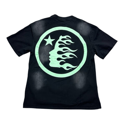 Hellstar black/mint green tee