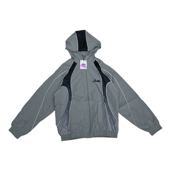 Corteiz Grey Zip Hoodie