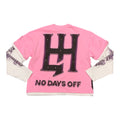 Life Hustler “Praying Angel” Pink Longlseeve Tee