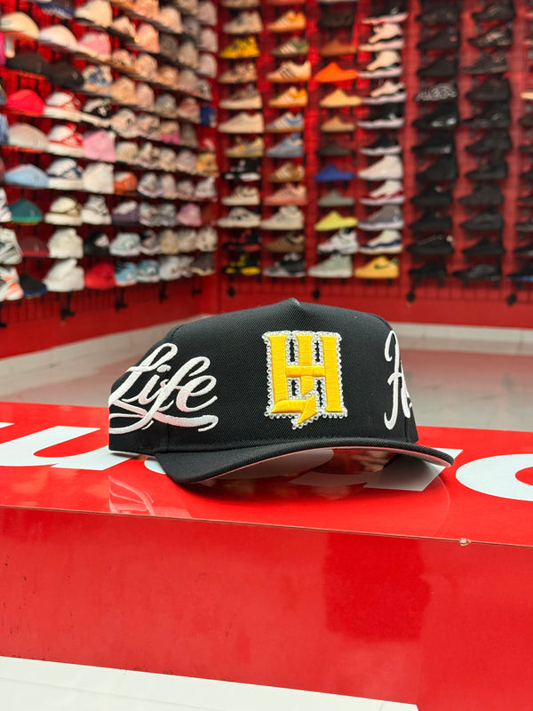 Life Hustlers Black/Yellow Cap