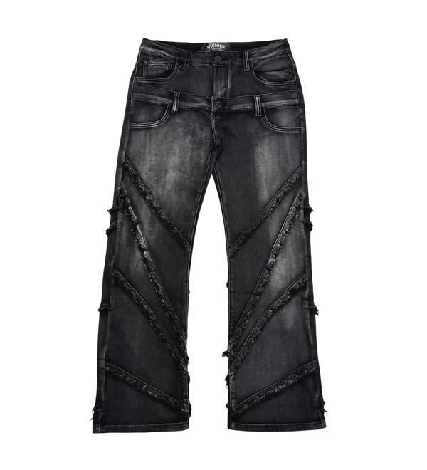 Double Waisted Denim Vicious Black