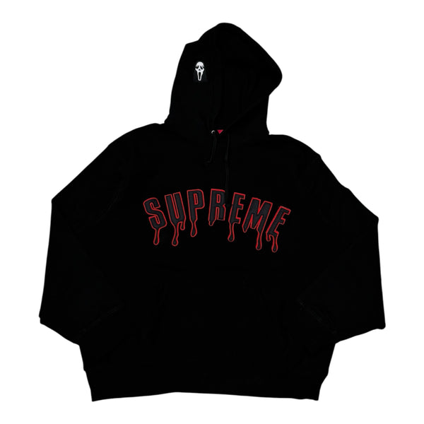 Supreme “Scream” Black/Red Hoodie