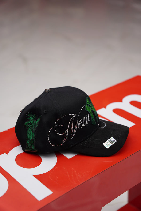 CF Yankees Black/Green Cap