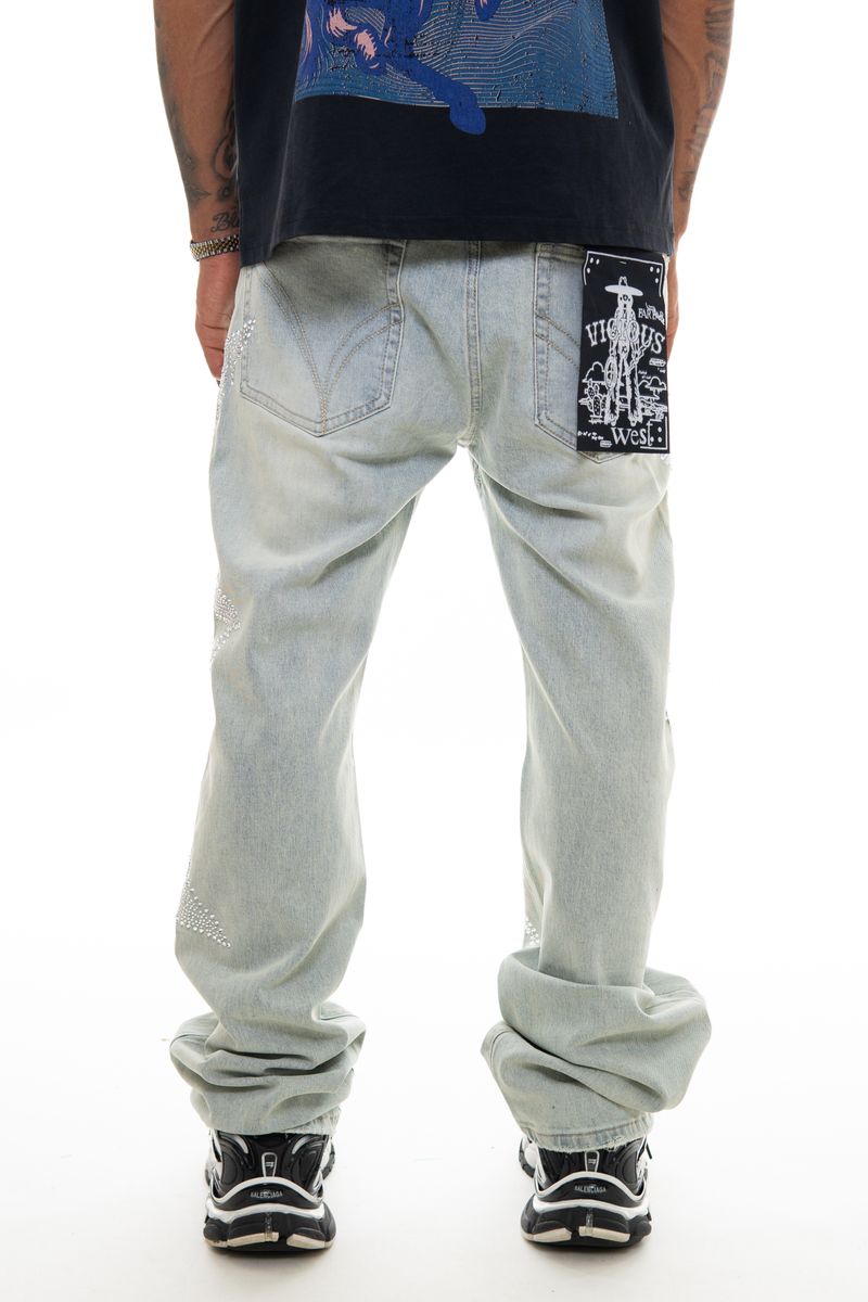 Vicious Blue Star Jean