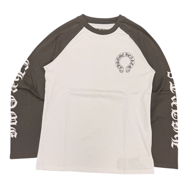 Chrome Heart White/Grey Longsleeve Tee
