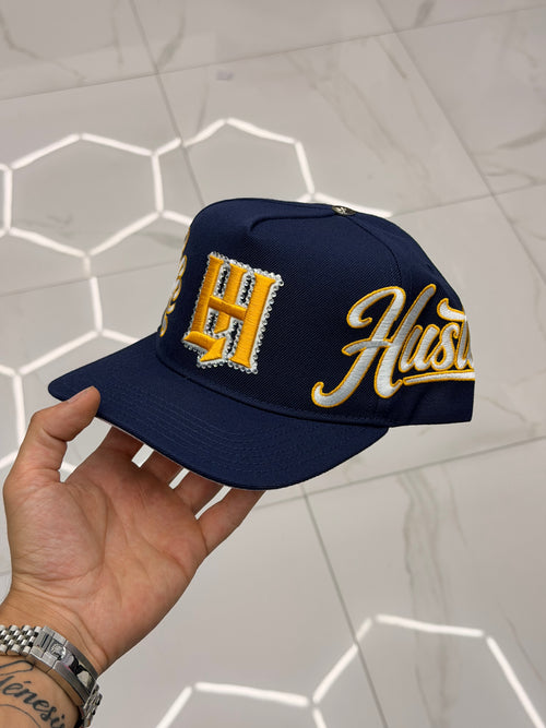 Life Hustler Blue/Yellow Cap