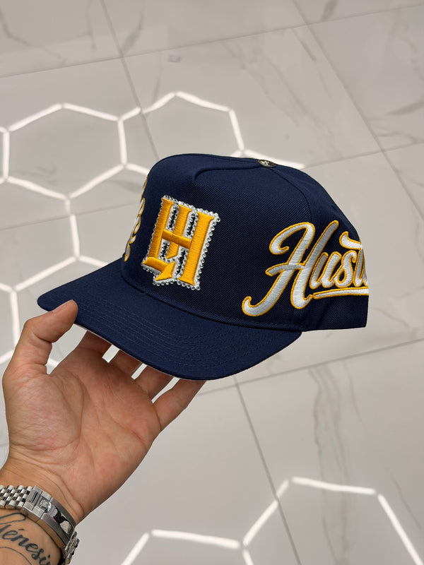 Life Hustler Blue/Yellow Cap