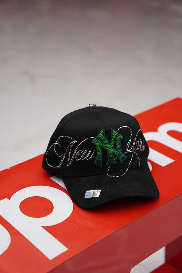 CF Yankees Black/Green Cap