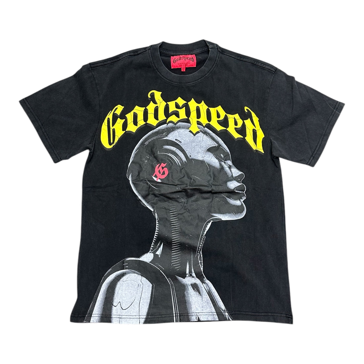 Godspeed “out of many,one” black tee