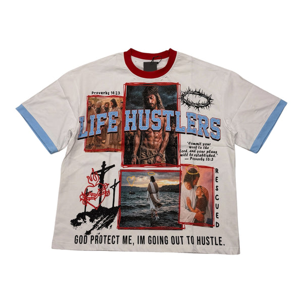Life Hustler “Proverbs 14:23” Tee