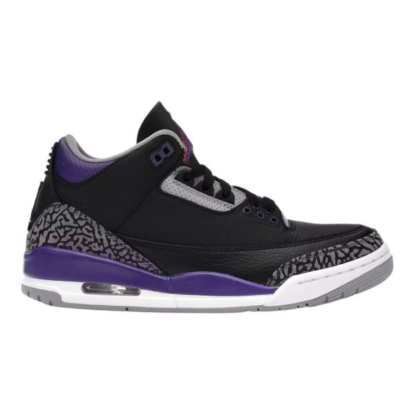 3 Retro “Black Court Purple”