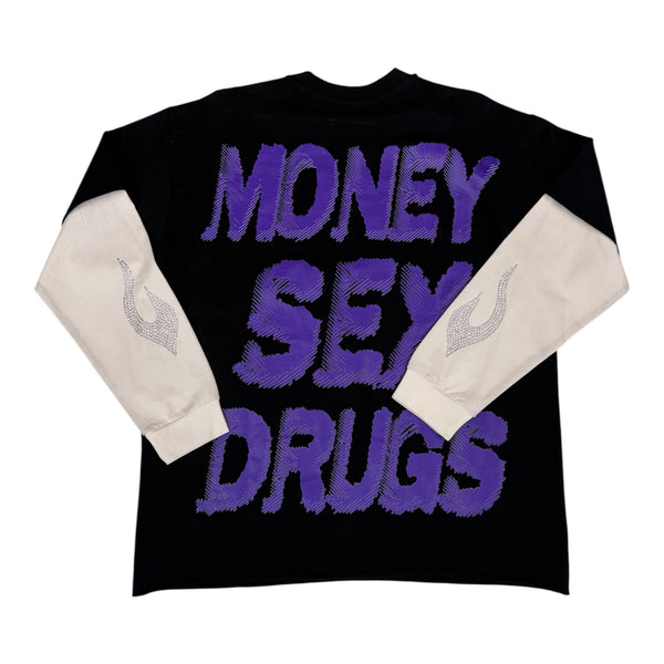 Culture Black/White Longsleeve Tee