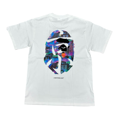 Bapen Japan City White Tee