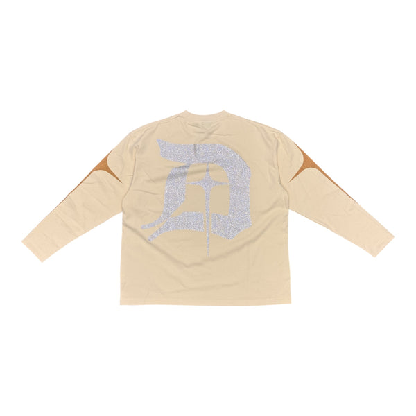 Digital “Gas Station” Cream Longsleeve Tee