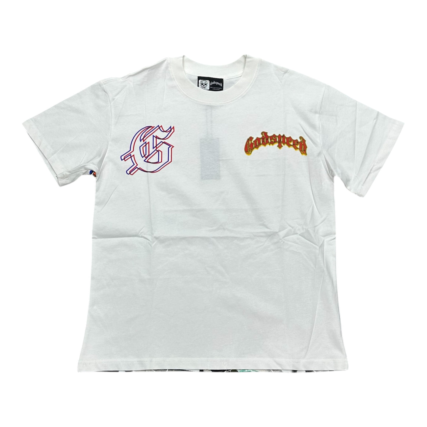 Godspeed “cowboy” white tee