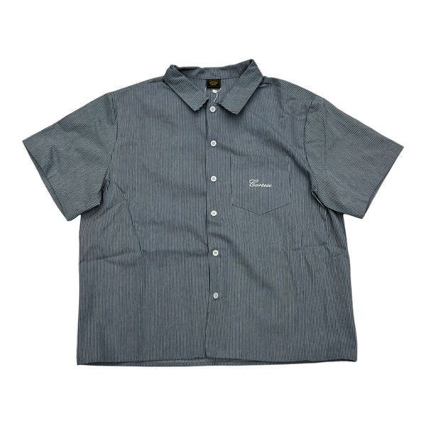 Corteiz Blue Button Up Tee