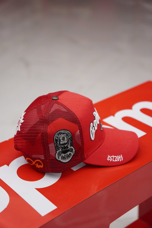 Godspeed Red/White Cap