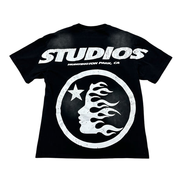 Hellstar Tee Yellow Face Logo