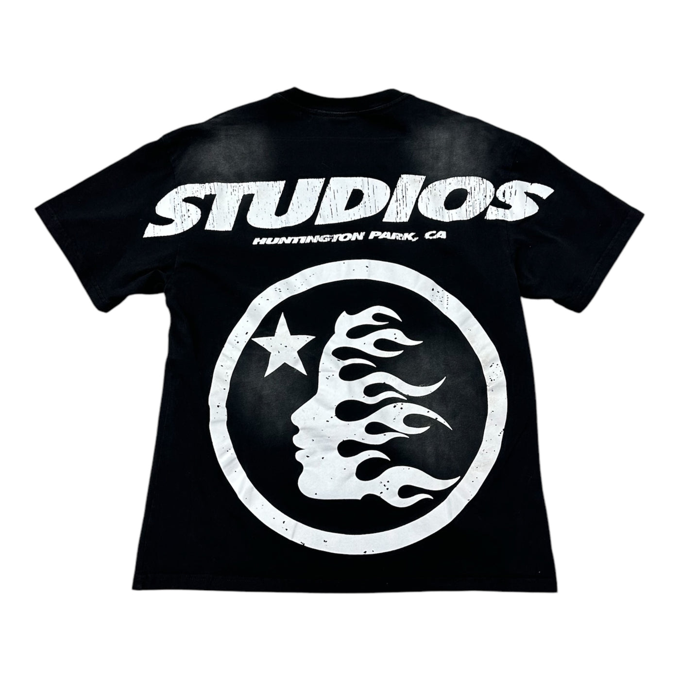 Hellstar Tee Yellow Face Logo