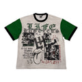 Life Hustlers “1986” White/Green Tee