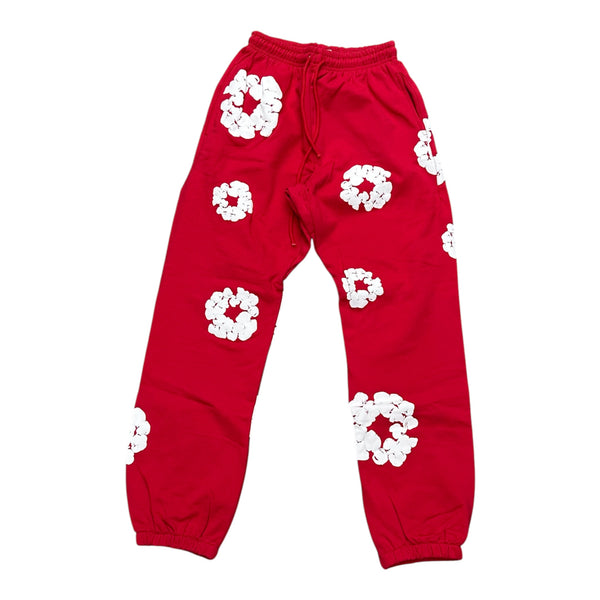 Denim Tear Sweatpants Red