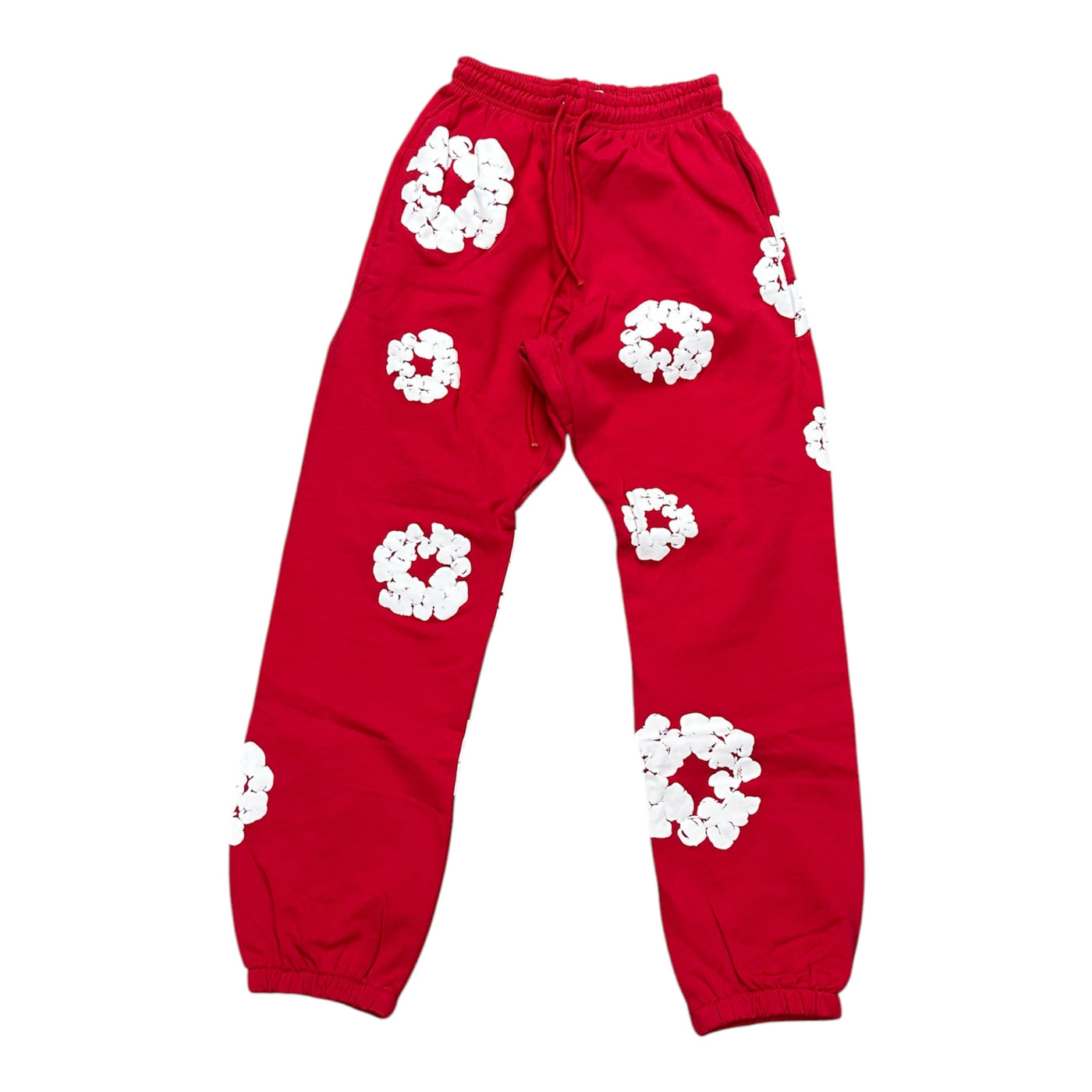 Denim Tear Sweatpants Red