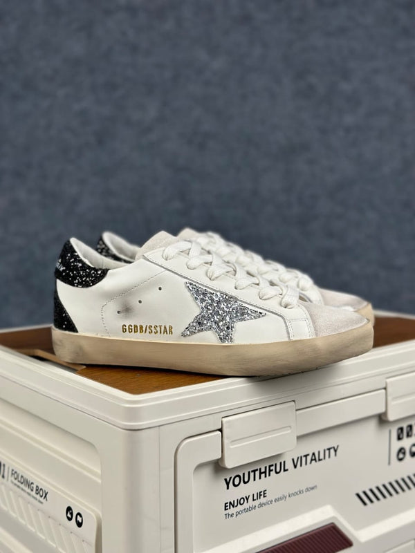 Golden Goose Classic White/Silver/Cream/Black