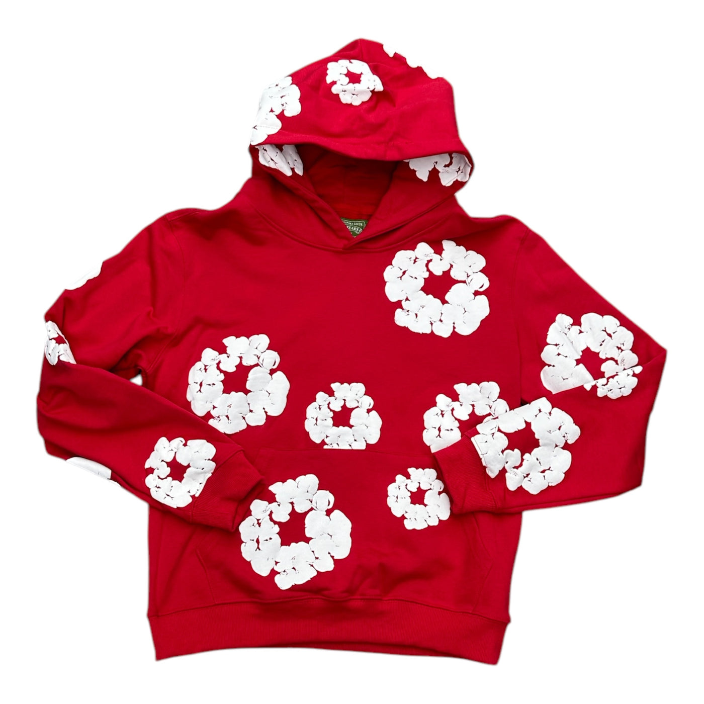 Denim Tear Hoodie Red