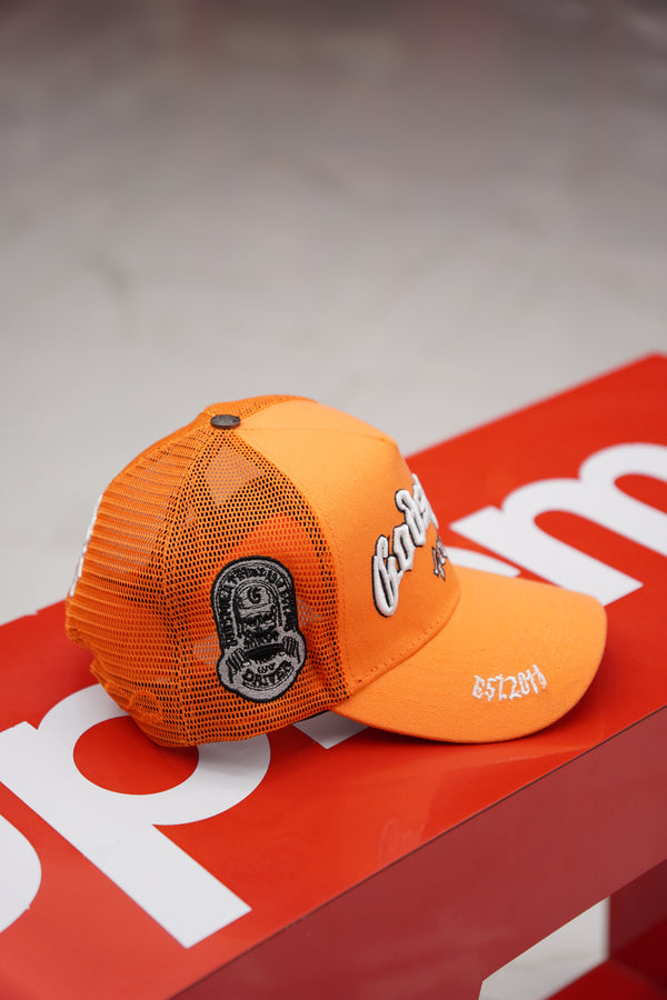 Godspeed Orange/White Cap