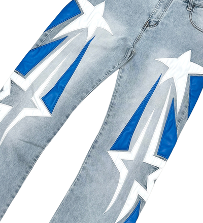 Vicious Falling Star Blue Jean
