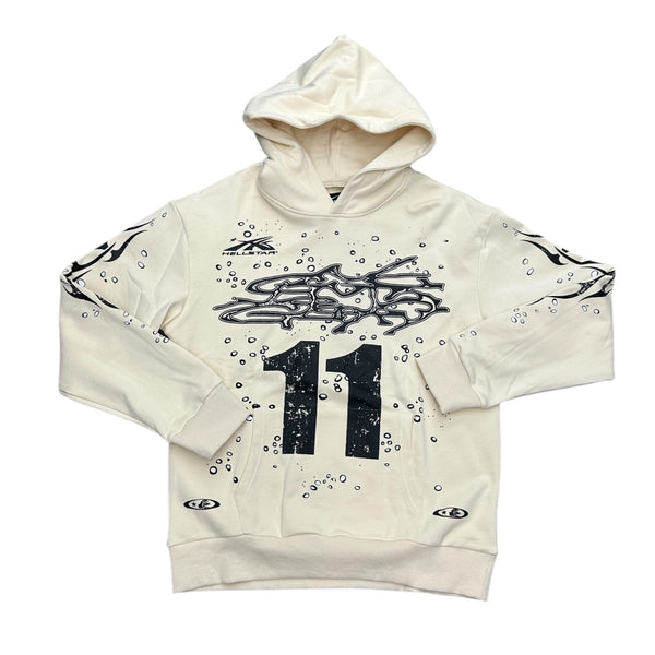 Hellstar cream hoodie