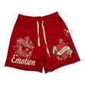 Mixed Emotion Red/Cream Short